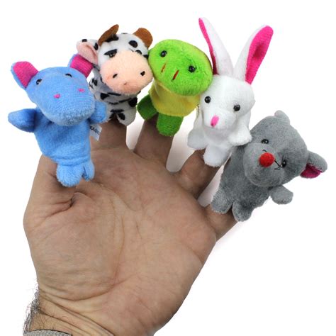 16 Piece Set Story Finger Puppets For Kids Tanga