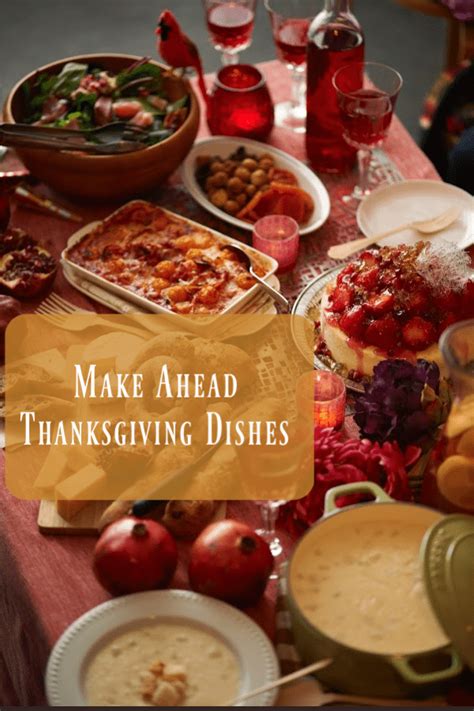 The thanksgiving tradition has become so ingrained in american society that most of the foods served at the thanksgiving meal are synonymous with the holiday itself. Four of the Best Thanksgiving Side Dishes to Make ahead