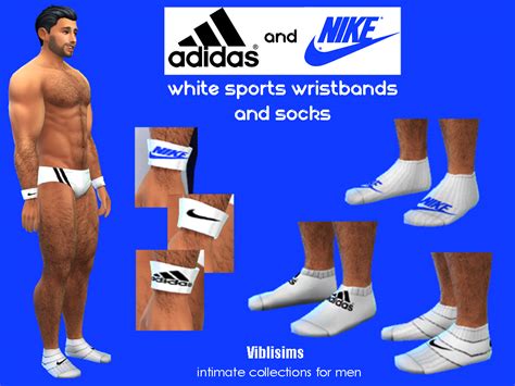 Mod The Sims Sports Wristbands And Socks ADIDAS And NIKE