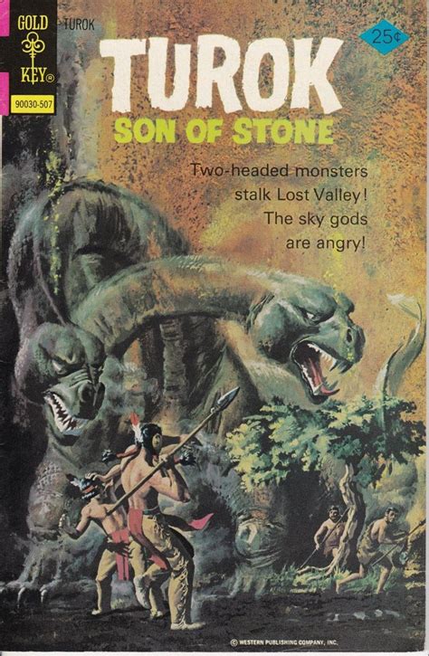 Turok Son Of Stone 97 July 1975 Gold Key Comics Grade Fine Etsy