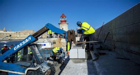 €1 Million Investment In Maintenance And Repairs On The Grand Harbour