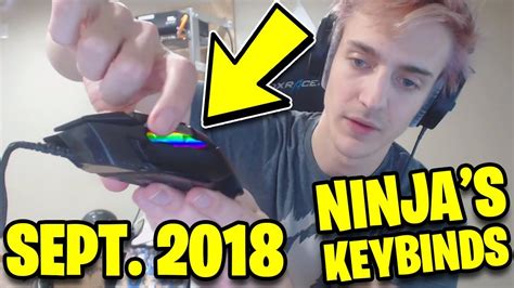 Ninja Reveals New Keybinds And Settings Fortnite Best Keybinds