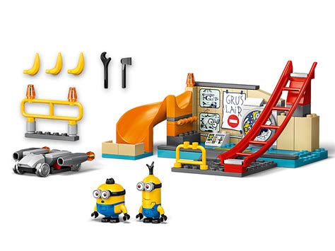 The Rise Of Gru Minions In Grus Lab 75546 Building Toy For Kids An