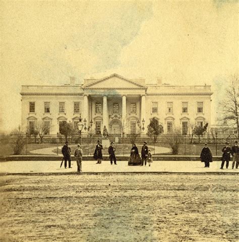 White House Washington Dc 1865 5000x5200 History Rare