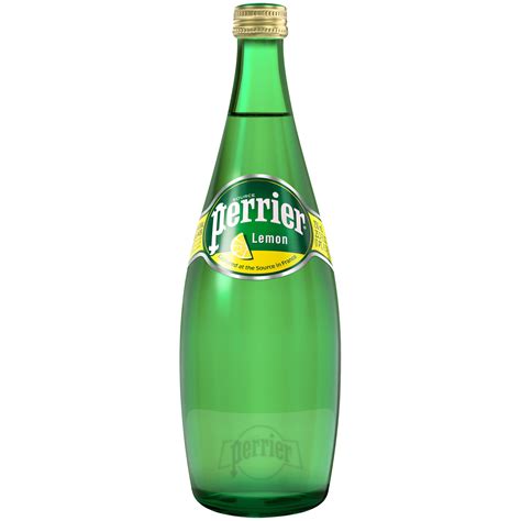 Perrier Natural Sparkling Lemon Flavored Mineral Water 253 Fl Oz