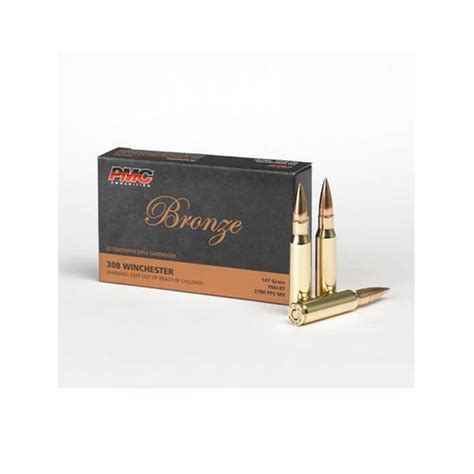 Pmc 308 Win 147 Gr Fmj Bt Ammo 308b Blains Farm And Fleet