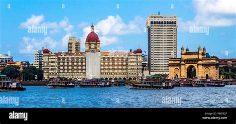 Panorama Of Gateway Of India Mumbai Maharashtra India The Most