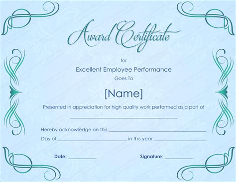 Pin On Certificate Template