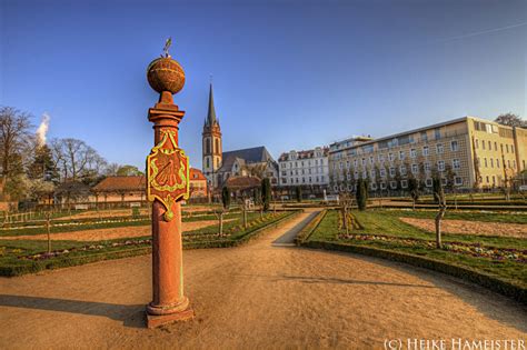 The palace is in the rococo style, made for prince georg william. Herrngarten, Darmstadt « HDR Images (High dynamic range ...