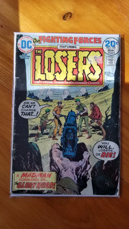 Our Fighting Forces Featuring The Losers Comic 1974 Comics