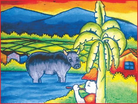 Lukisan Bertema Manusia Dengan Alam Benda Sketsa - Paimin Gambar