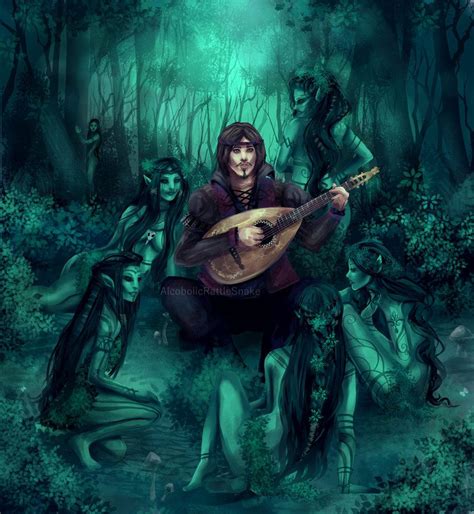 A Bard In Brokilon By Alcoholicrattlesnake The Witcher Game The