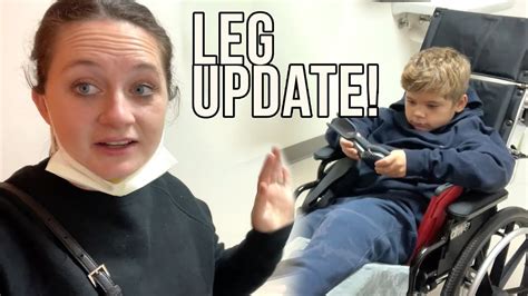 Hoping For The Best Ollies Broken Leg Update Youtube