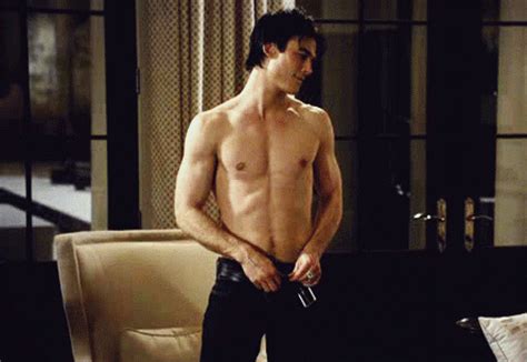 When Damon Gives A Strip Tease And We Momentarily Lost Consciousness