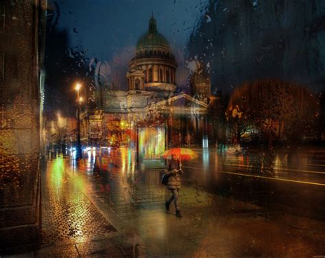 mirando al mundo con sentimientos y cae la lluvia el talentoso fotógrafo eduard gordeev