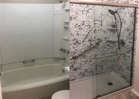 Select category bathroom bath towels bathroom accessories bathroom cabinets bathroom fan bathroom mirrors bathroom remodel bathroom rugs bathroom vanities bathtubs. Tub to Shower Conversions | $575 Off Tub & Shower ...