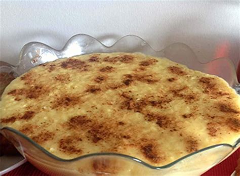 Portuguese Rice Pudding Or Arroz Doce Is One Of The Most Popular And