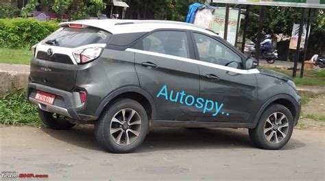 Tata Nexon Spotted Testing Without Any Camouflage DCT Variant