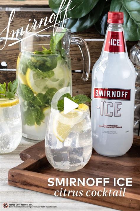 Smirnoff Ice Citrus Cocktail | Citrus cocktails, Vodka ...