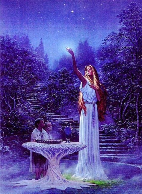 The Trial Of Galadriel Tor Galadriel Tolkien Art Hobbit Art