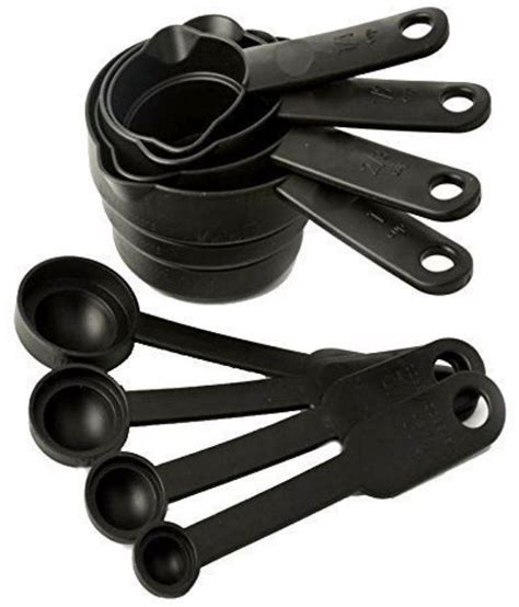 Analog kitchenware Polypropylene (PP) Measuring Cups & Spoons Set: Buy ...