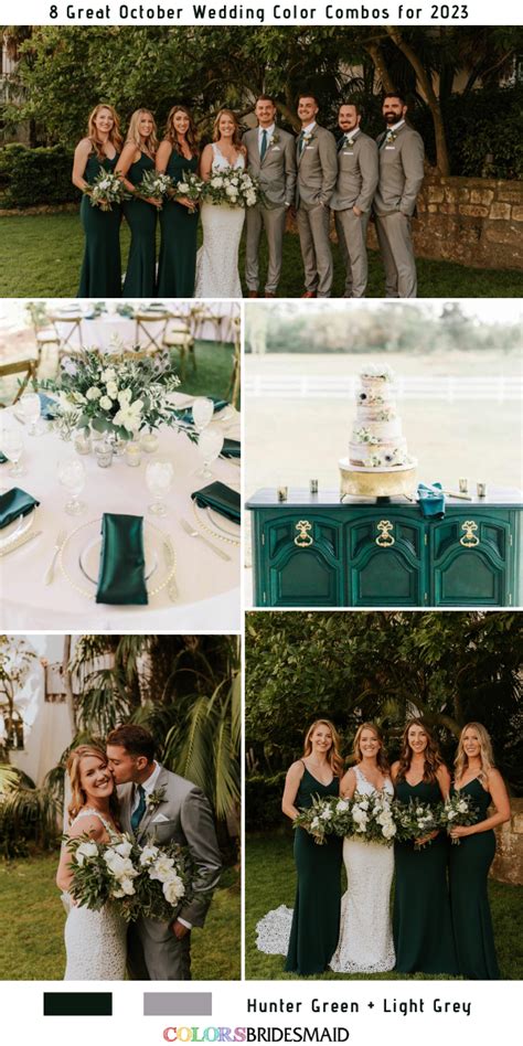 8 Great October Wedding Color Combos For 2023 Colorsbridesmaid