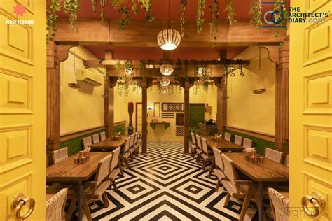 Restaurant Decor Inspired By Culture And Craft Of The South India
