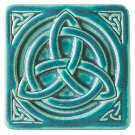 Trinity Knot Tile Tile Pewabic Pottery