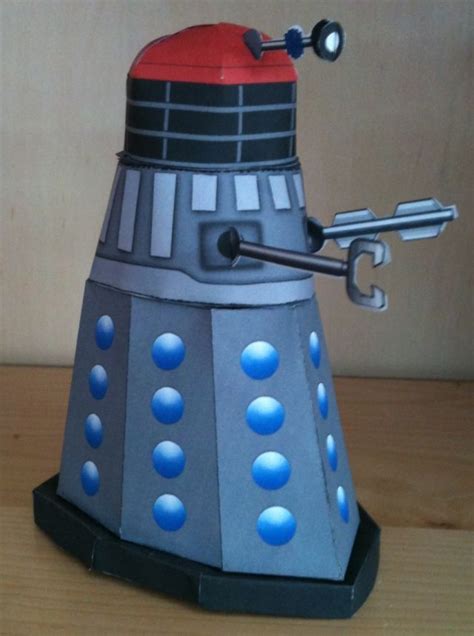 Doctor Who Papercraft Comic Strip Dalek