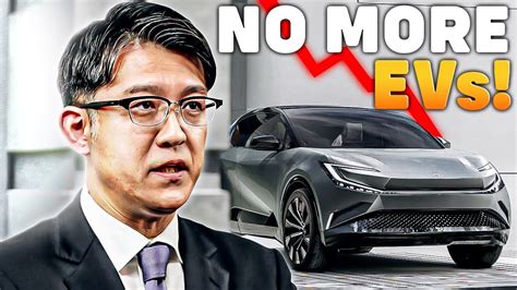 Breaking News Toyota New Ceo Just Shut Down Ev Production Youtube