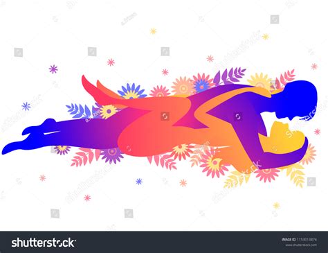 Kama Sutra Sexual Pose Toad Man Stock Vector Royalty Free 1153013876