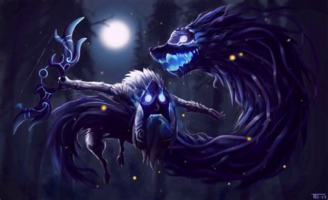 Kindred League Of Legends Fanart By Trinemusen1 Lol League Of