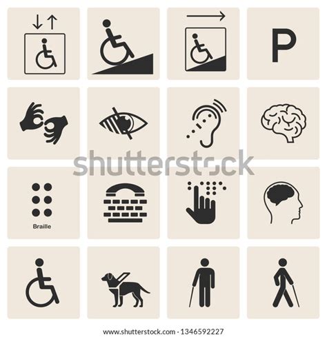Disability Icons Stock Images Search Stock Images On Everypixel
