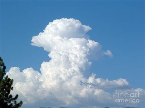 A Pillar Of Cloud Photograph By Chere Lei