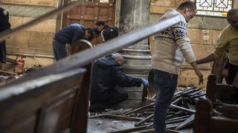 Cairo Bombing Cairo Coptic Christian Complex Hit Bbc News
