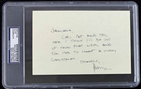 Lot Detail Harrison Ford Handwritten Signed Note PSA DNA With Air