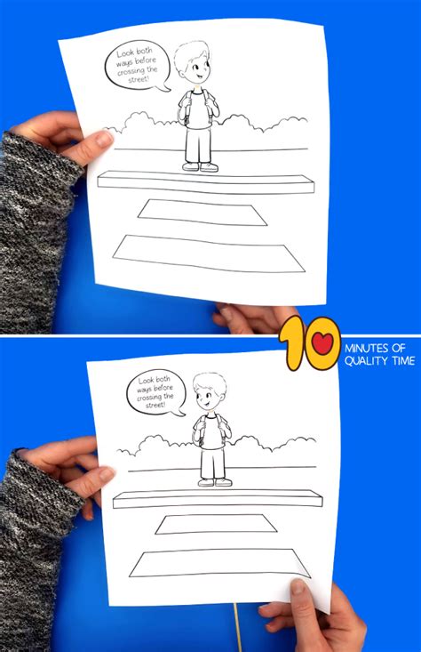 Street Safety Craft Crossing the Street – 10 Minutes of Quality Time
