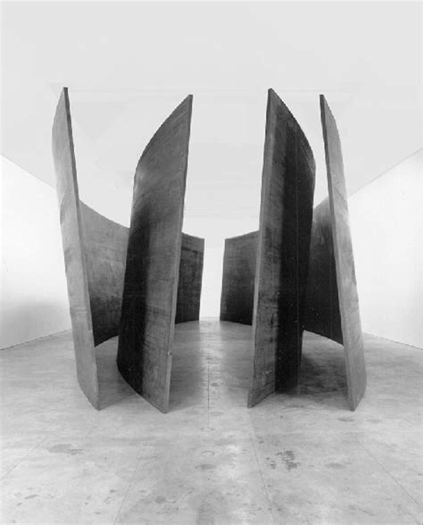 Richard Serra 1993 Minimalist Artist Richard Serra Sculpture Art