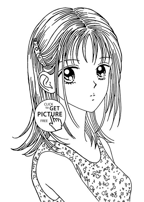 Marmalade Boy Anime Coloring Pages For Kids Printable