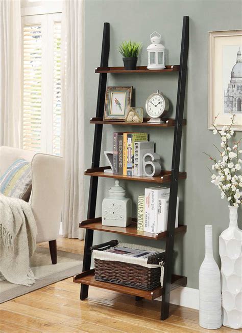 Image Gallery Of Ricardo Ladder Bookcases View 15 Of 20 Photos