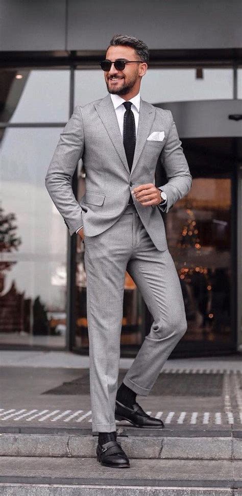 Dapper Grey Suits You Ll Fall In Love With Grey Suit Men Light