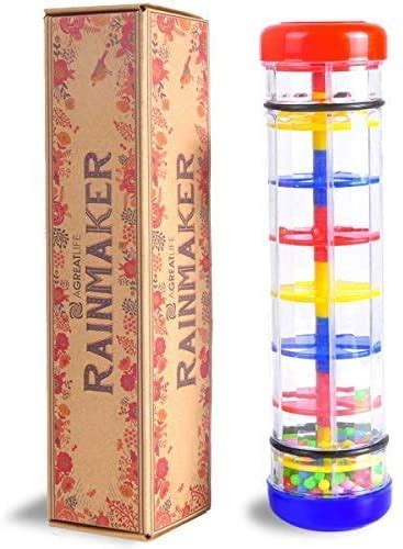 Agreatlife Rainmaker Toy Rain Stick Musical Instrument For Kids And