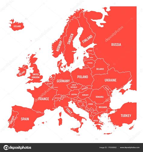 Pulso Digital Mapa De Europa Con Divisi 243 N Pol 237 Tica Con Nombres