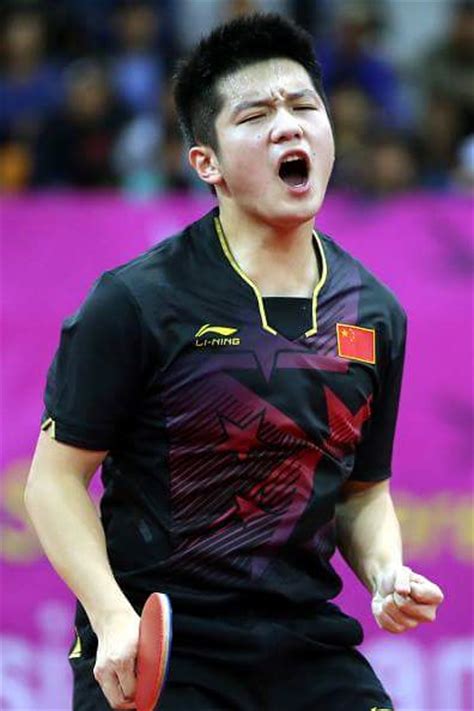 He is often referred to as the mozart of table tennis, and is widely regarded as one of the greatest table tennis players of all time. Fan Zhendong image