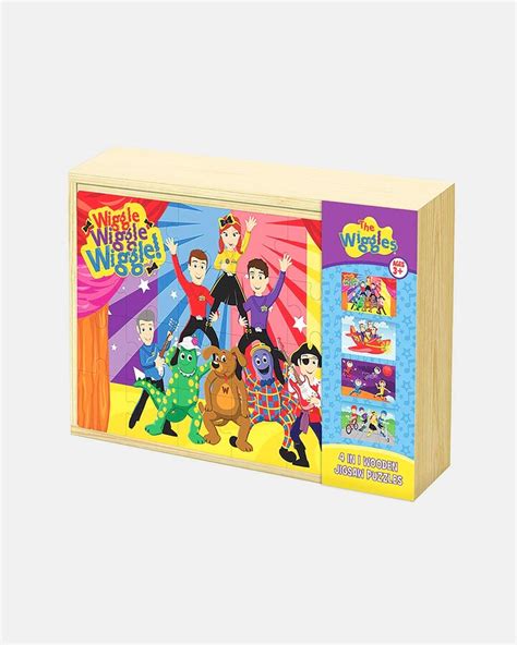 The Wiggles Multi Pre School And Toddler The Wiggles 4 In 1 Wooden