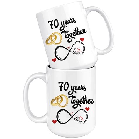 70th Wedding Anniversary Gift for Him and Her Married for 70 | Etsy