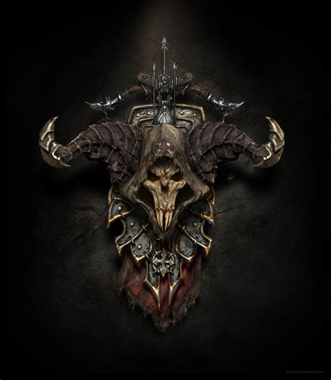 Artstation Diablo 3 Demon Hunter Shield