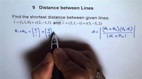 Meaning of read between the lines in english. Shortest Distance Between Skew Lines - YouTube