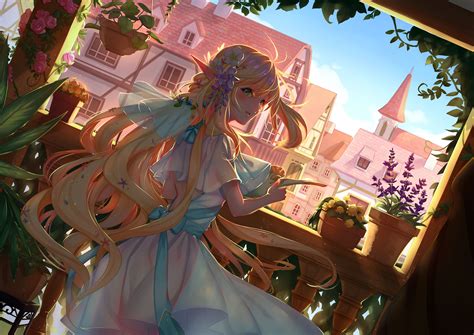 Anime Elf Wallpapers Top Free Anime Elf Backgrounds Wallpaperaccess