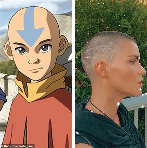 Ruby Rose Shows Off Quirky New Buzz Cut Inspired By The Last Airbender